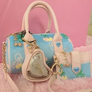 Juicy Couture Bag & Wallet Set 💙